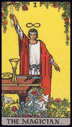 The Magician in the LuciellaES Rider–Waite–Smith deck
