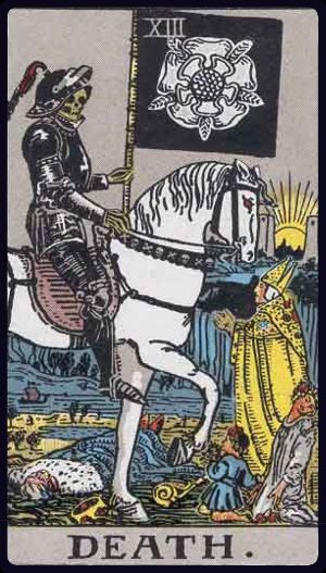 Death in the LuciellaES Rider–Waite–Smith deck