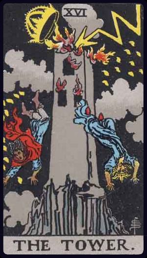 The Tower in the LuciellaES Rider–Waite–Smith deck
